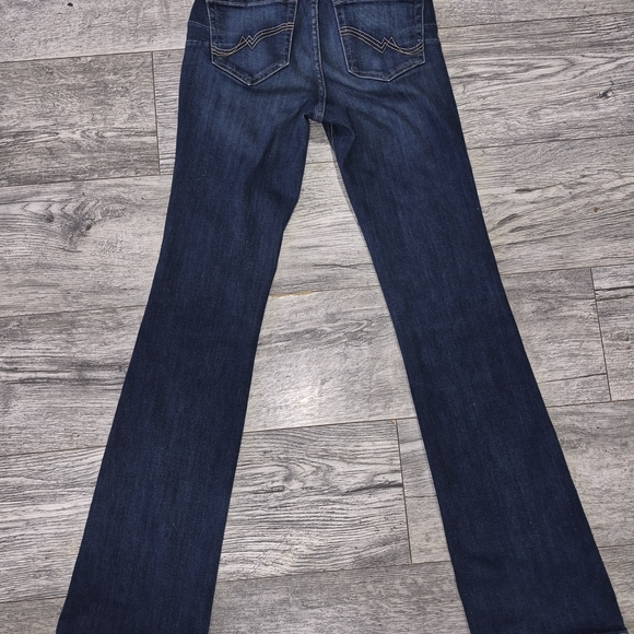 Ariat Blue High Rise Bootcut Jeans - Picture 2 of 3
